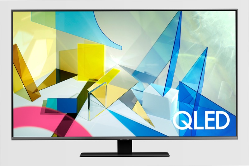 TV QLED 4K Samsung Q80T Argento 50" 4K QLED