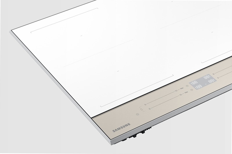Piano a Induzione Samsung BESPOKE Slim Fit NZ64B5067YY Beige B 2