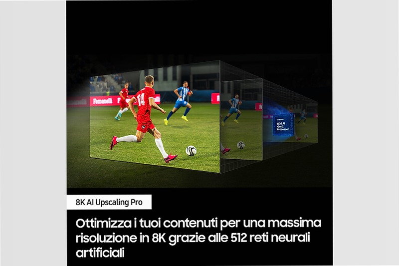 Neo QLED 8K 65" QN900D TV Nero LED