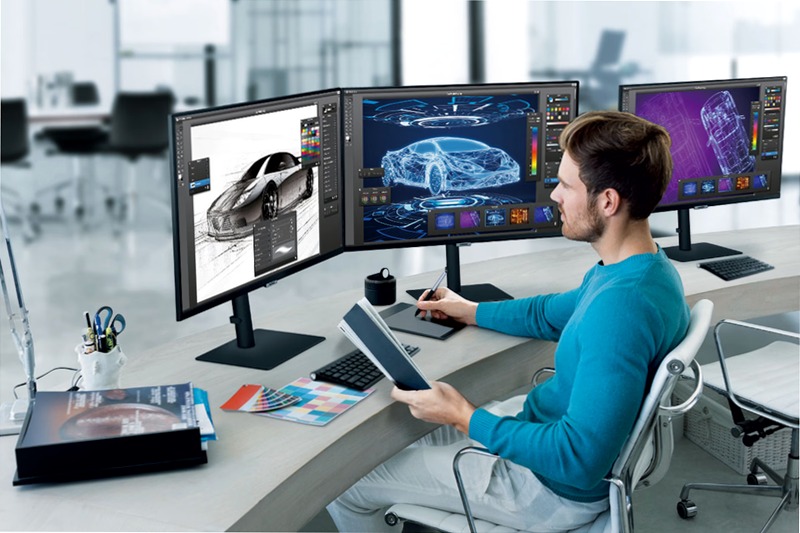 Monitor HRM ViewFinity S8 - UHD Flat 27" IPS 3840 x 2160