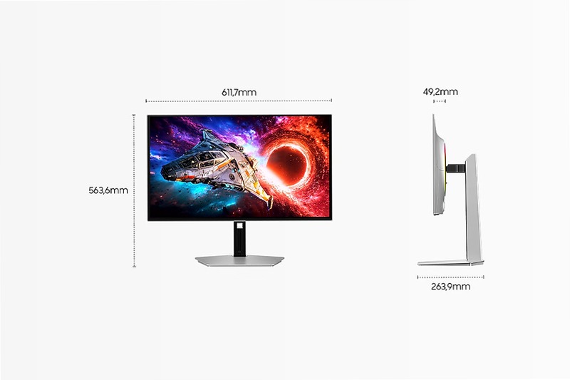 Monitor Gaming Odyssey OLED G8 - G80SH da 27" UHD Flat