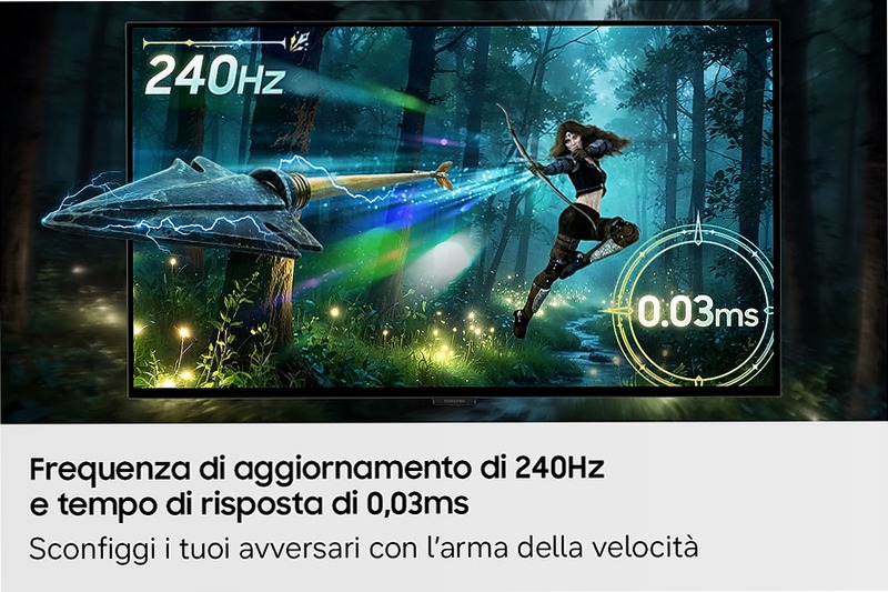 Monitor Gaming Odyssey OLED G8 - G80SH da 27" UHD Flat