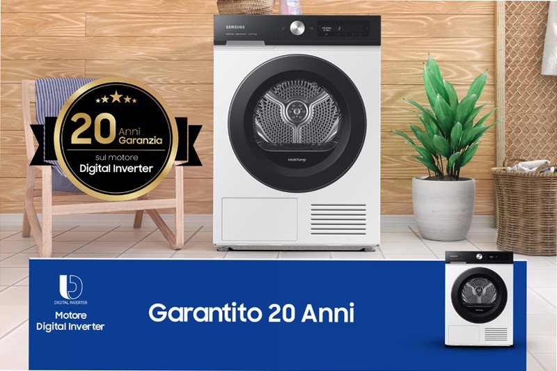 Asciugatrice AI Control Optimal Dry 9Kg C Bianco
