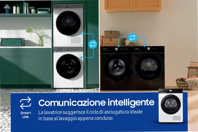 Asciugatrice AI Control Optimal Dry 9Kg C Bianco