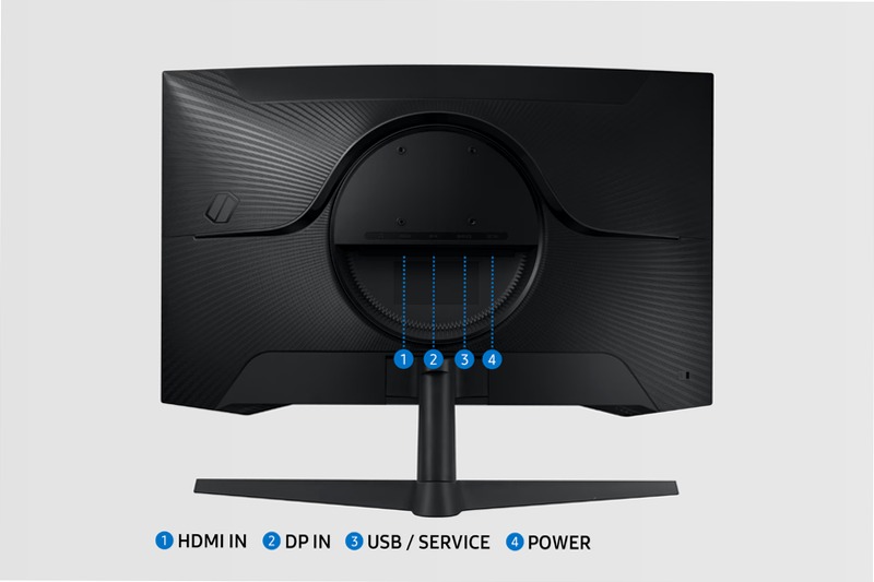 Monitor Gaming Odyssey G5 - G55C da 27'' QHD Curvo Nero VA