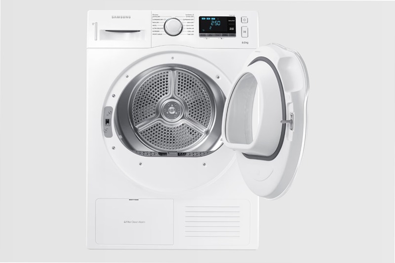 Samsung Asciugatrice DV80K6010EW 8kg A Bianco