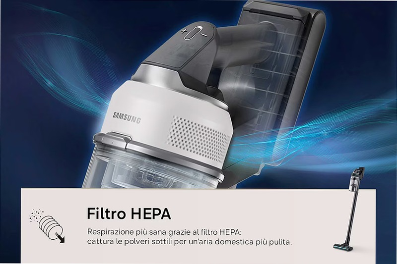 Aspirapolvere senza filo Samsung Jet 85S Pet 250W VS70H25WLG