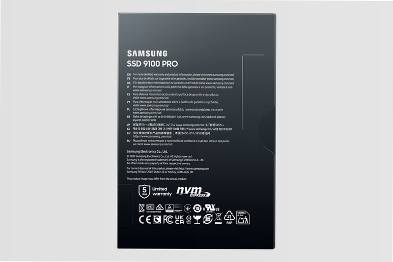 9100 PRO NVMe SSD interno 2TB PCIe 5.0