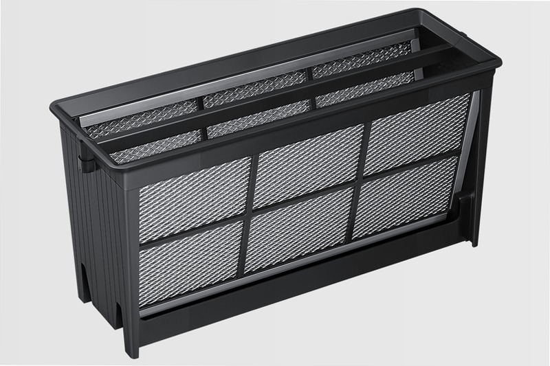 Piano cottura a induzione con Cappa Integrata Samsung CC90H84PADUR Nero