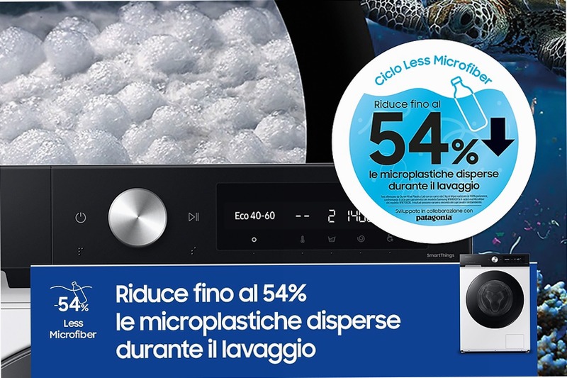 Lavatrice Samsung Bespoke AI™ Ecodosatore 9Kg Bianco