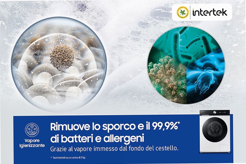 Lavatrice Samsung Bespoke AI™ Ecodosatore 9Kg Bianco