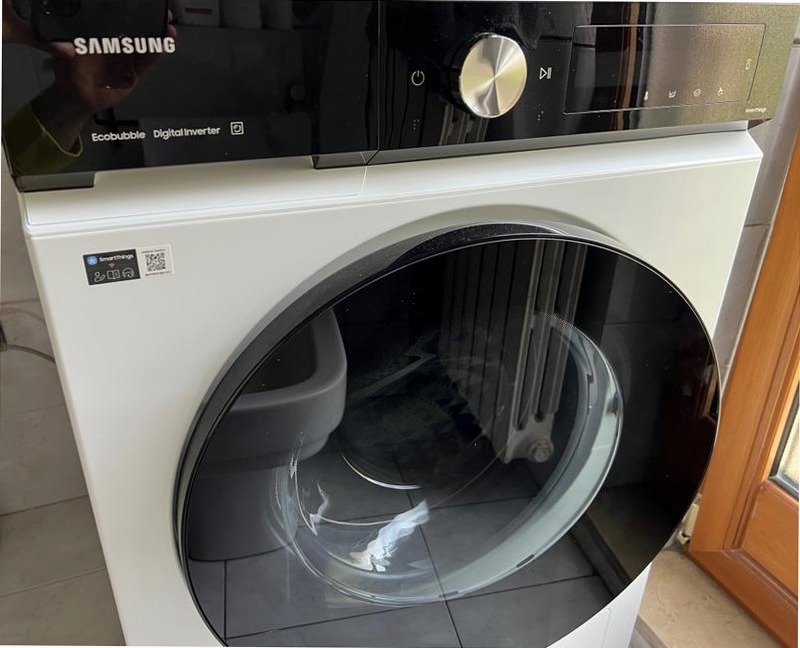 Lavatrice Samsung Bespoke AI™ Ecodosatore 9Kg Bianco