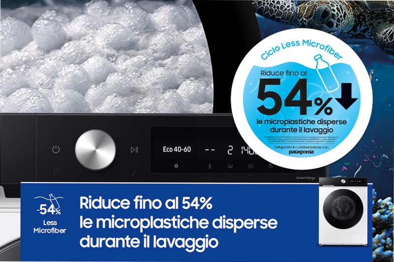Lavatrice Samsung Bespoke AI™ Ecodosatore 9Kg Bianco