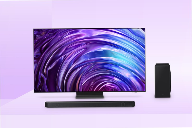 TV OLED 77 S95D + Soundbar Q800D 77" 4K