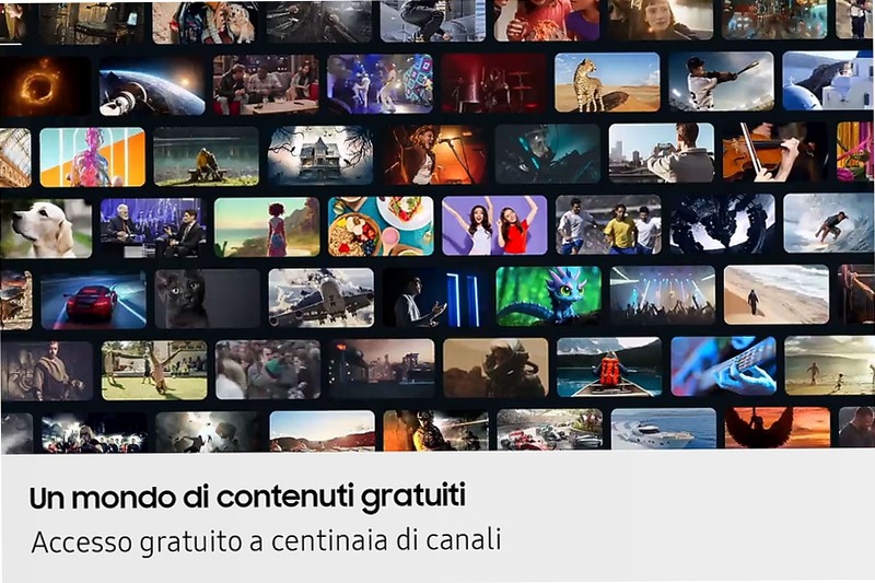 U8000F 85" 4K Smart TV - Samsung Italia Nero Crystal UHD