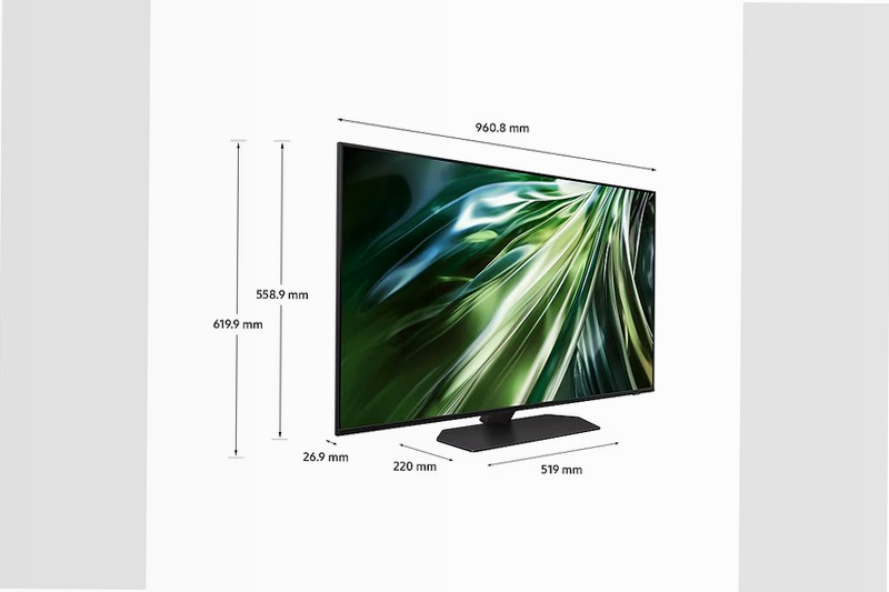 Neo QLED 43" QN90D - Sperimenta la Perfezione del Video in 4K Nero