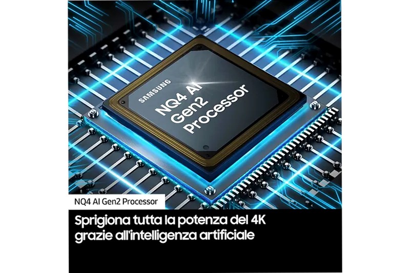 Neo QLED 43" QN90D - Sperimenta la Perfezione del Video in 4K Nero