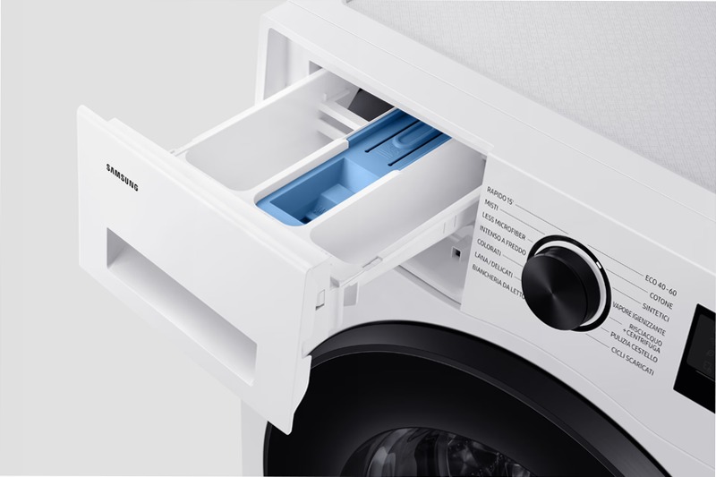 Lavatrice Samsung Crystal Clean™ 9 kg 9kg Bianco