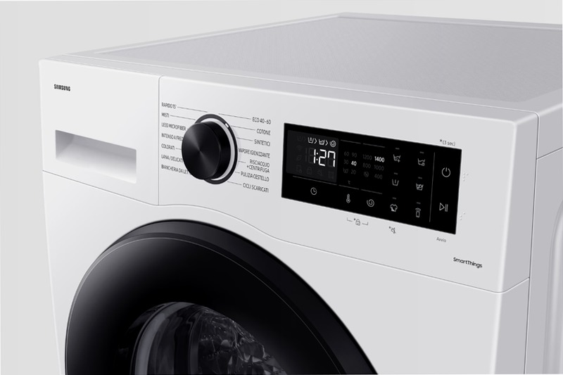 Lavatrice Samsung Crystal Clean™ 9 kg 9kg Bianco