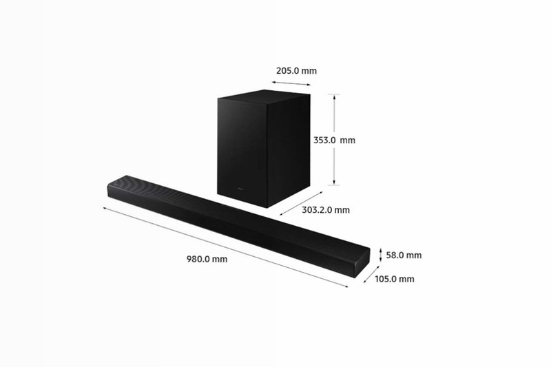 Soundbar HW-A650 3.1ch 3.1 430w