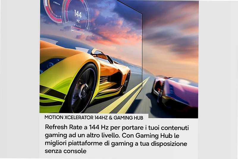 65" Mini LED M80H 4K Vision AI Smart TV Nero
