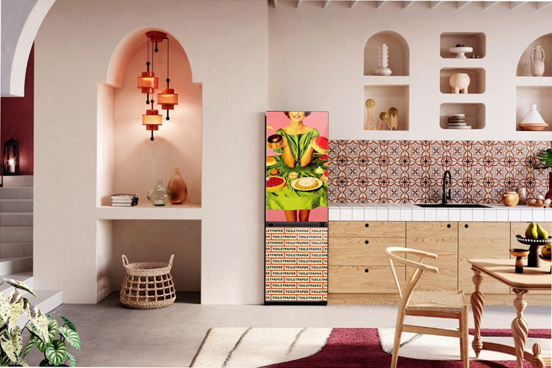 Frigorifero Combinato Samsung TOILETPAPER X BESPOKE Dessert Lady D 344lt