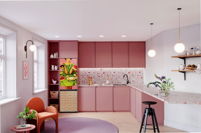Frigorifero Combinato Samsung TOILETPAPER X BESPOKE Dessert Lady D 344lt