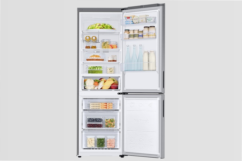 Frigorifero Combinato EcoFlex 1.85m 344L RB33B612FSA Silver | Samsung IT Argento