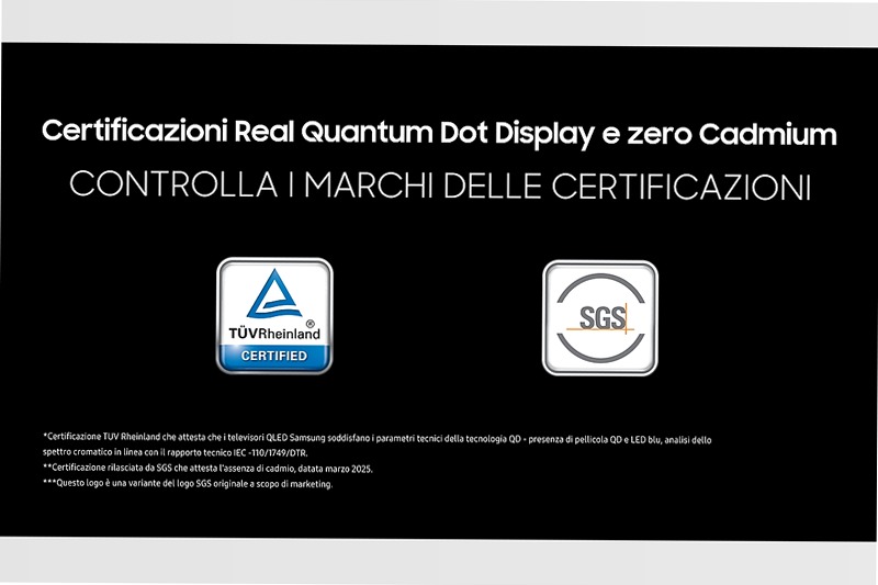2025 QN83F 55" 4K Neo QLED Mini LED Vision AI TV | Samsung Italia Argento