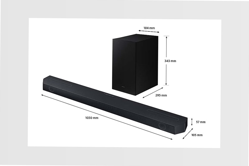 Q-series Soundbar HW-Q600C 3.1.2 Ch (2023) <br>