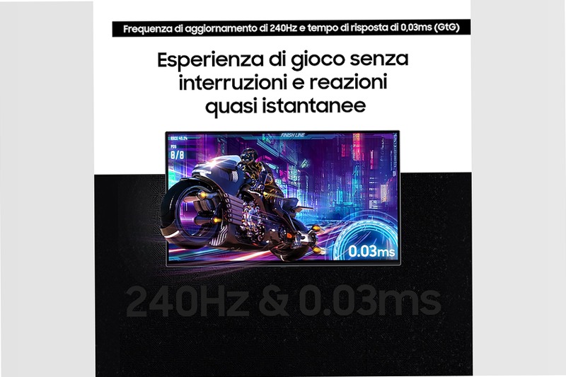 Monitor Gaming Odyssey OLED G8 da 32" UHD Flat
