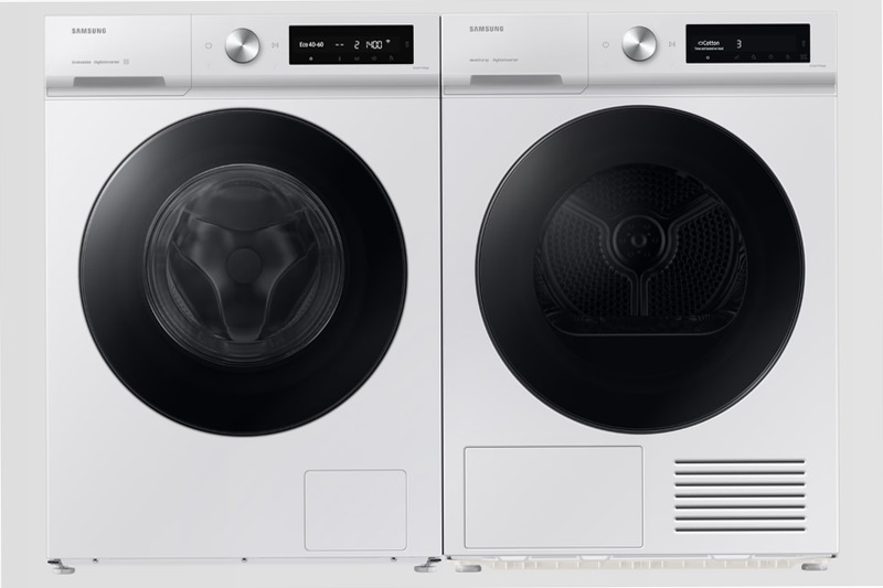 Lavatrice Samsung Bespoke AI™ 11Kg WW11DB7B34GWU3 1400rpm 11kg Bianco A