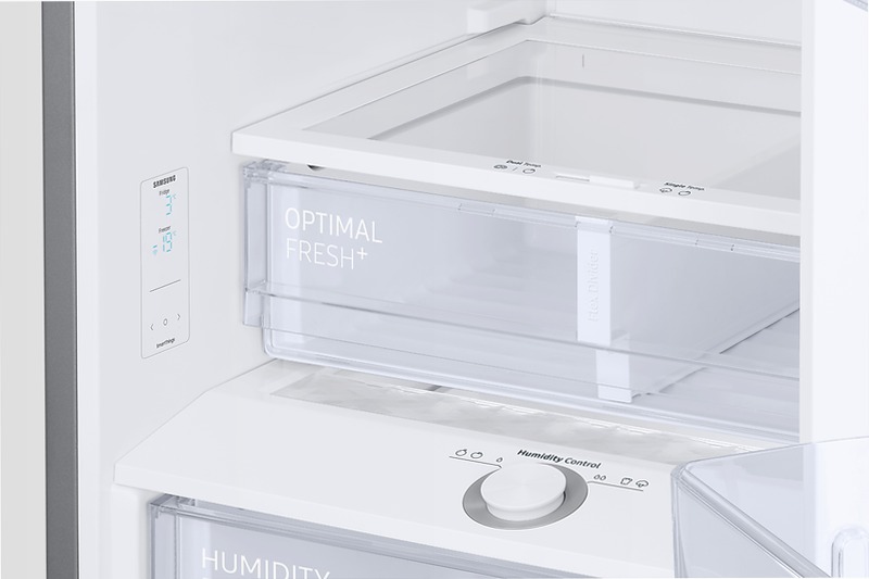 Frigorifero Combinato Samsung EcoFlex AI 2m 390L RB38C603DSA Argento D