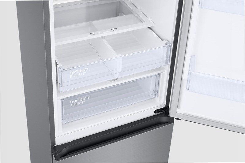 Frigorifero Combinato Samsung EcoFlex AI 2m 390L RB38C603DSA Argento D