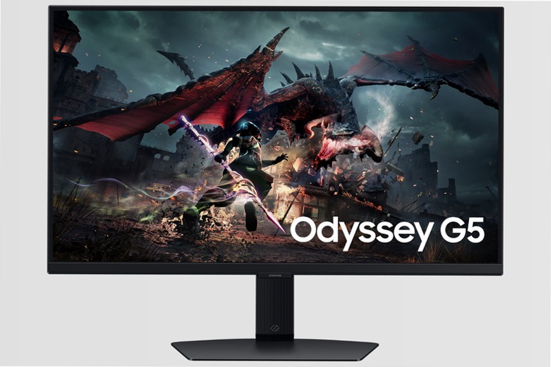 Monitor Gaming Odyssey G5 - G50D da 27'' QHD Nero IPS