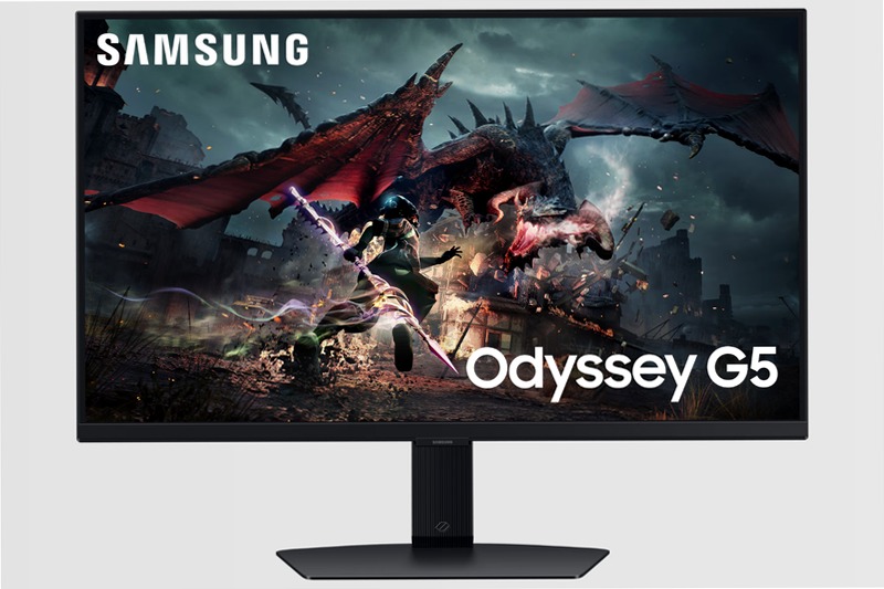 Monitor Gaming Odyssey G5 - G50D da 27'' QHD Nero IPS