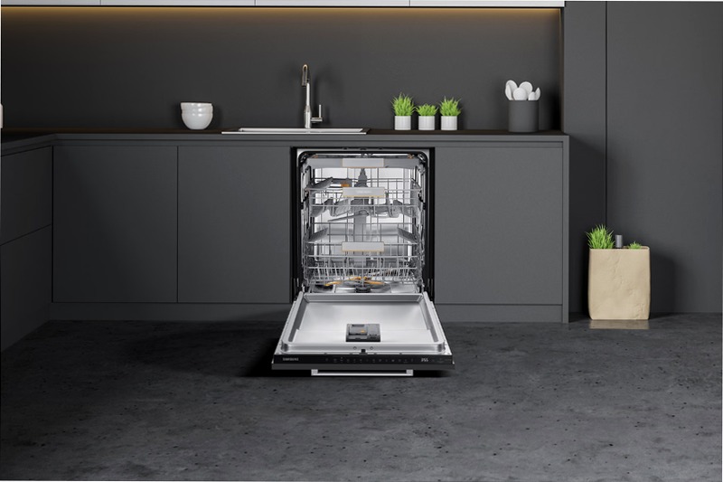 Lavastoviglie Samsung Serie 7 JetClean DW60CG880B00ET A 14 Incasso