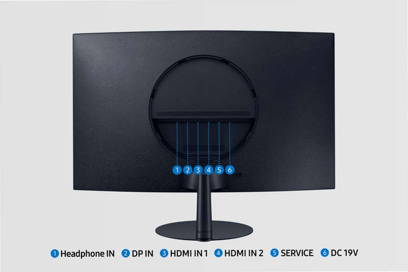 Monitor Curvo Serie S39C da 27'' Full HD 27" Nero VA 1920 x 1080