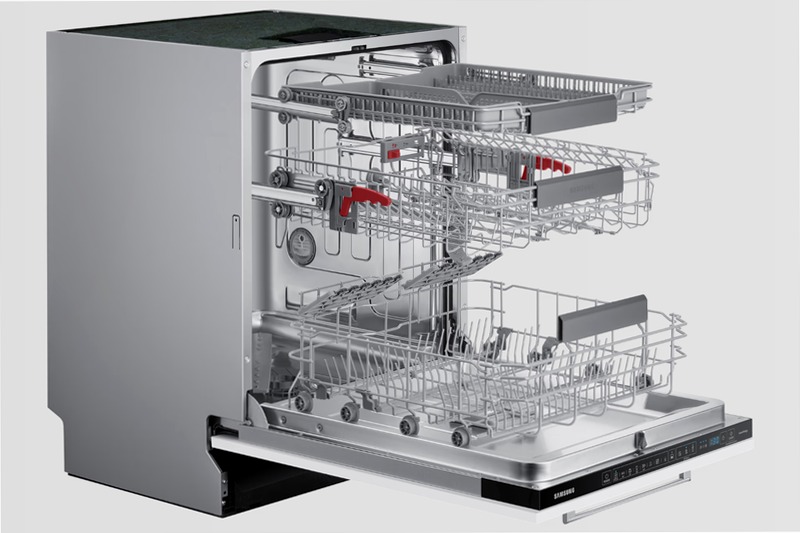 Lavastoviglie Cerniere Rototraslanti DW60A8060IB - Samsung IT B Blu Incasso
