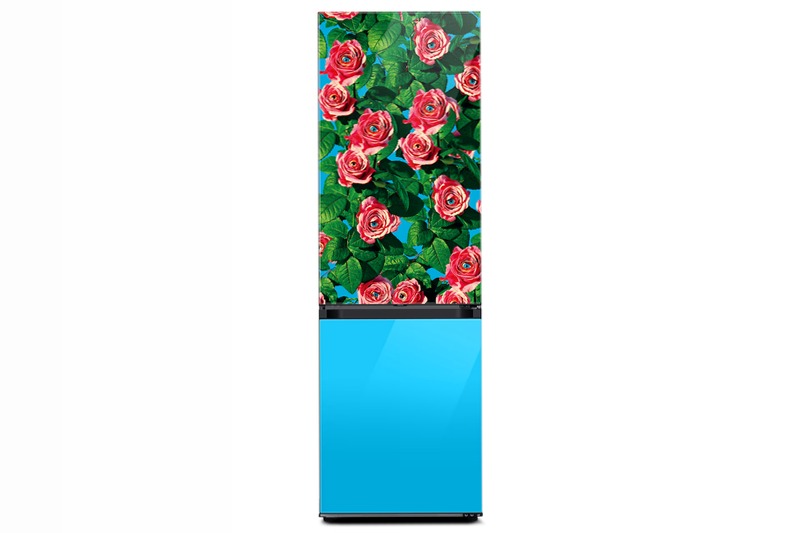 Frigorifero Combinato Samsung TOILETPAPER X BESPOKE Roses with Eyes D 344lt