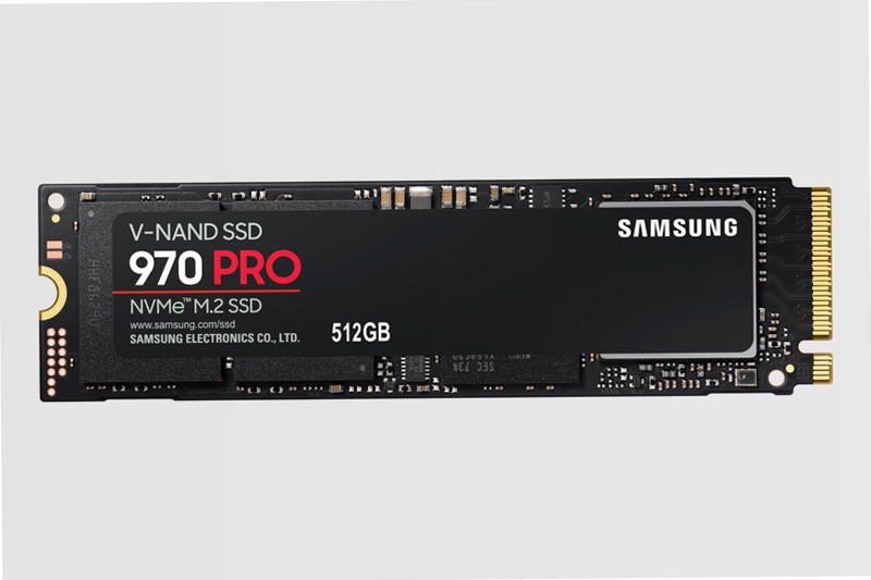 Samsung SSD 970 PRO M.2 NVMe 512GB 3500MB/s 2700MB/s