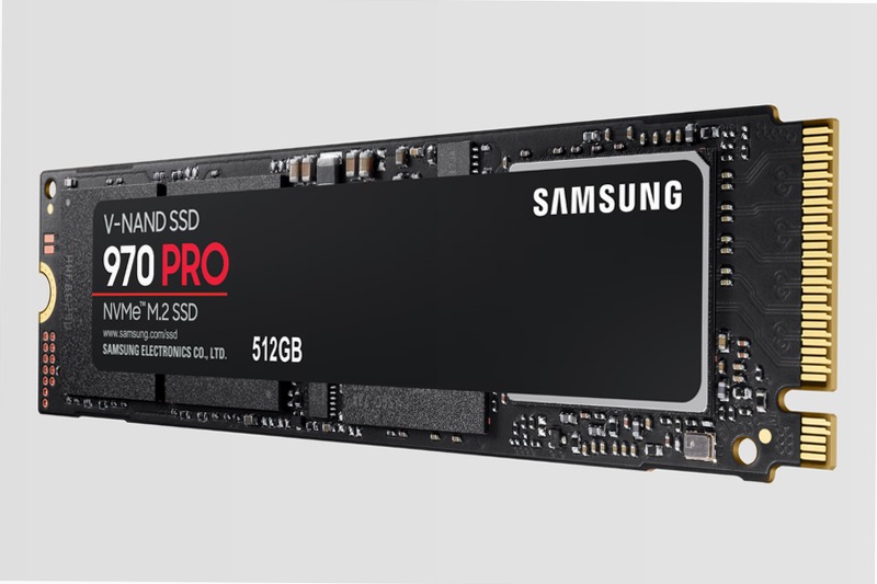 Samsung SSD 970 PRO M.2 NVMe 512GB 3500MB/s 2700MB/s