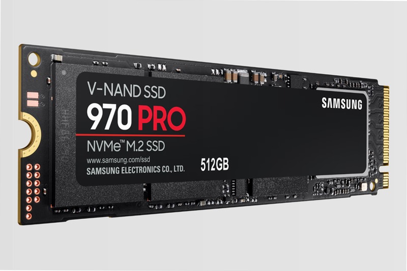 Samsung SSD 970 PRO M.2 NVMe 512GB 3500MB/s 2700MB/s