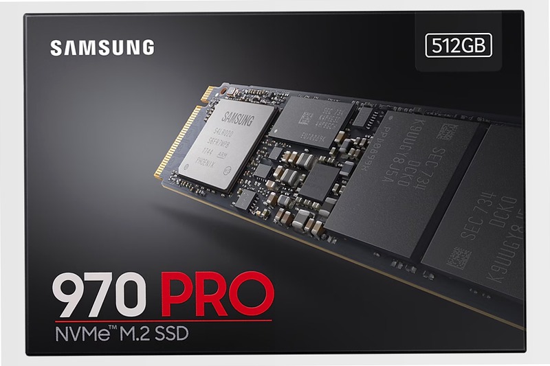 Samsung SSD 970 PRO M.2 NVMe 512GB