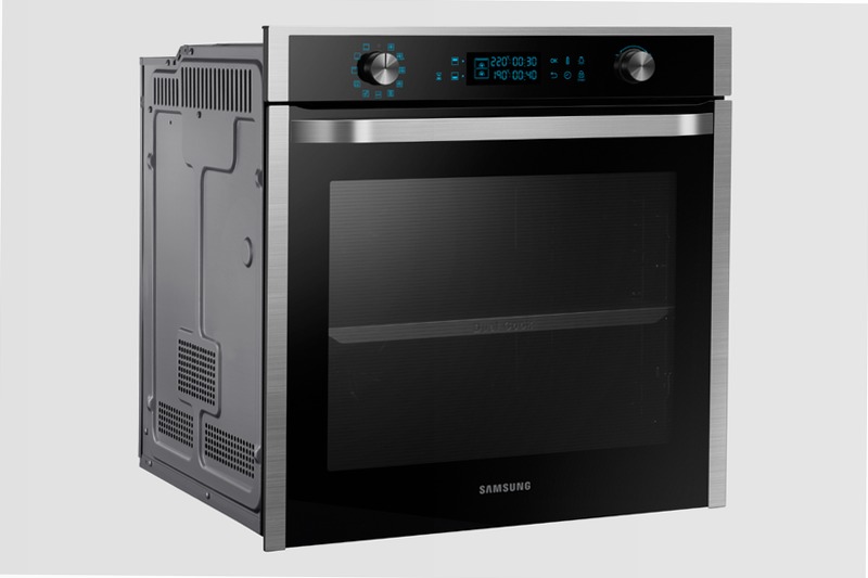 Forno Dual Cook NV75J7570RS | Samsung IT 75 A Argento