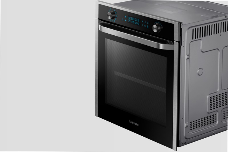 Forno Dual Cook NV75J7570RS | Samsung IT 75 A Argento