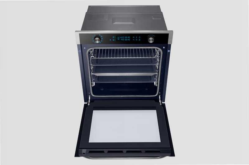 Forno Dual Cook NV75J7570RS | Samsung IT 75 A Argento