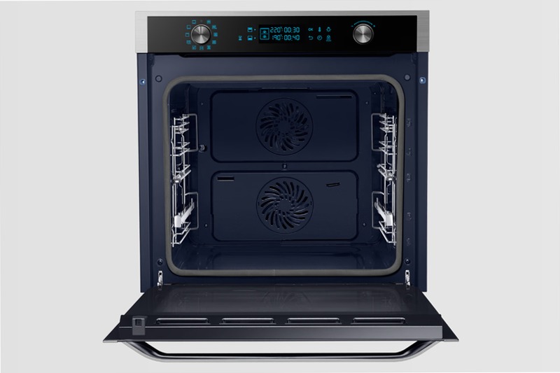 Forno Dual Cook NV75J7570RS | Samsung IT 75 A Argento