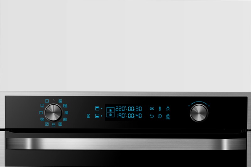 Forno Dual Cook NV75J7570RS | Samsung IT 75 A Argento