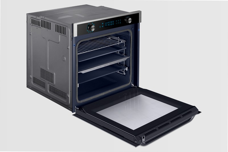 Forno Dual Cook NV75J7570RS | Samsung IT 75 A Argento
